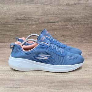 SKECHERS Go Run Women's Size 11 Blue Running Shoes (15107)